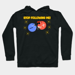Proton and Electron Funny Science Atom Physics Hoodie
